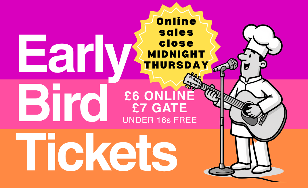 Online sales close THURSDAY 24th